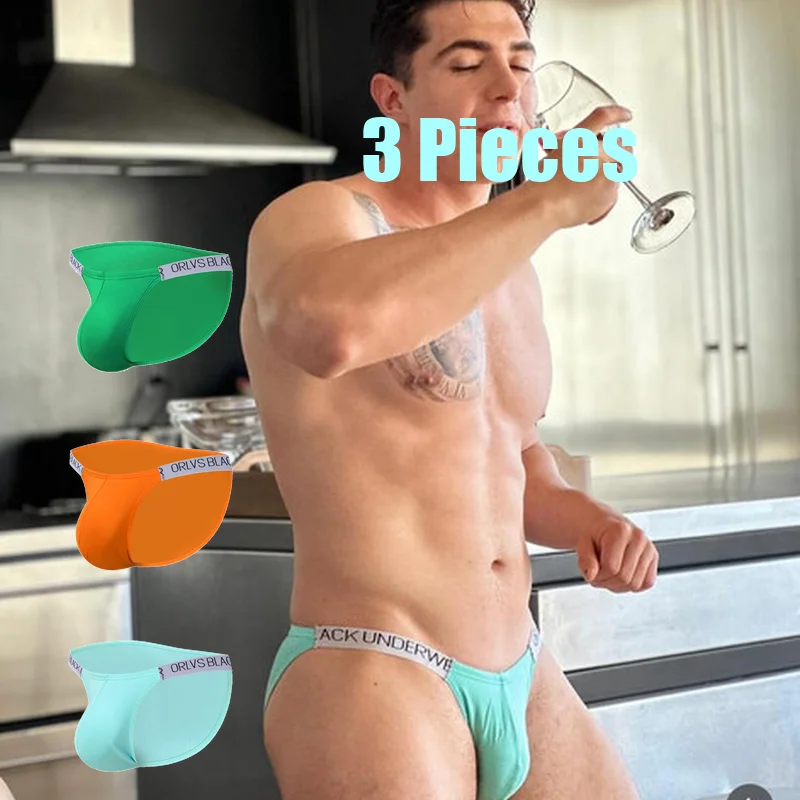 3pcs Men's Low-Rise Modal Thong - Sexy High-Cut Design, Slimming Minimalist Waist, U-Pouch Enhancement for Sports & Active Wear
3pcs Men's Low-Rise Modal Thong - Sexy High-Cut Design, Slimming Minimalist Waist, U-Pouch Enhancement for Sports & Active Wear