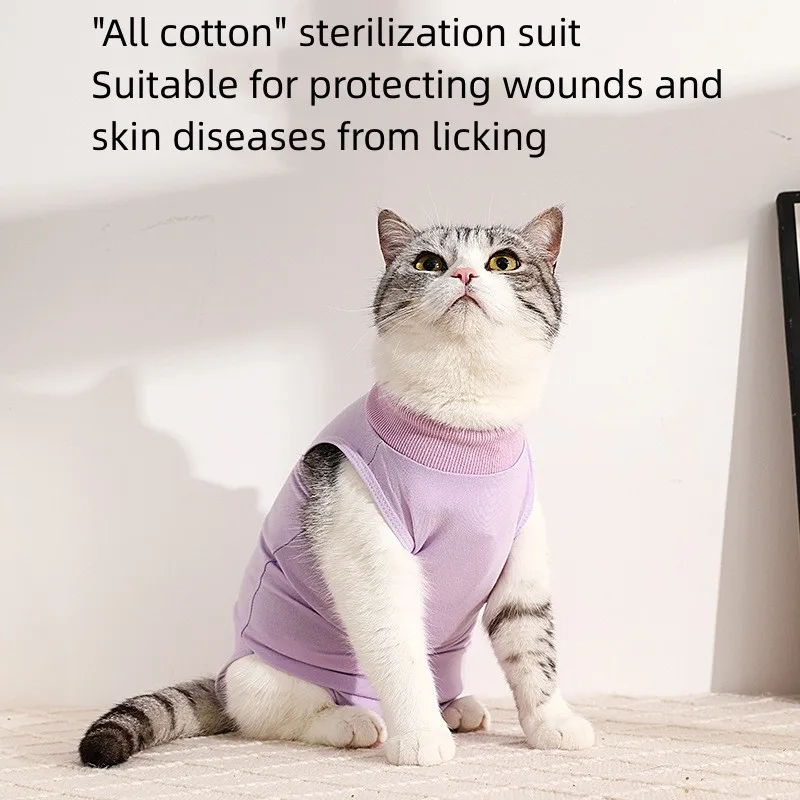 Cat Neutering Suit Comfort Recovery Vest After Weaning Anti-Licking Anti-Scratching Anti-Mosquito Dogs Spaying Neutering Clothes
Cat Neutering Suit Comfort Recovery Vest After Weaning Anti-Licking Anti-Scratching Anti-Mosquito Dogs Spaying Neutering Clothes