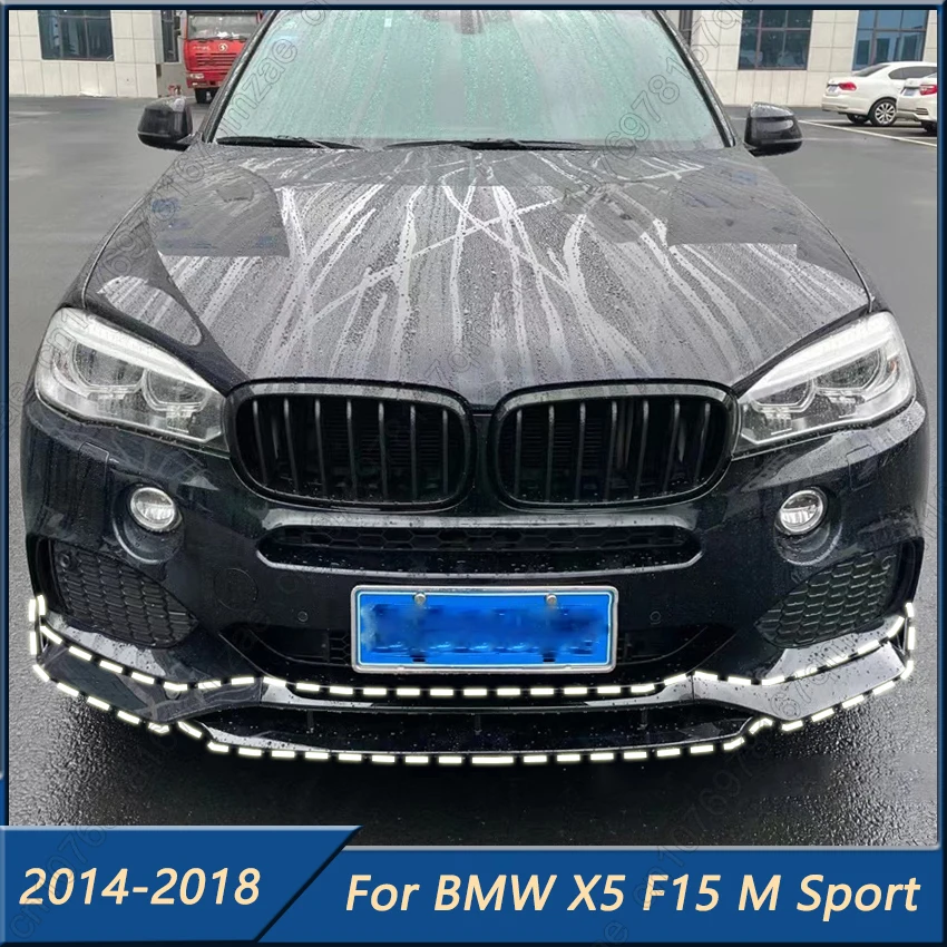 For BMW X5 F15 30d 40d 35i M50i M50d M Sport 2014-2018 Lower Guard Blade Splitter Diffuser Car Front Bumper Spoiler Lip Board
For BMW X5 F15 30d 40d 35i M50i M50d M Sport 2014-2018 Lower Guard Blade Splitter Diffuser Car Front Bumper Spoiler Lip Board