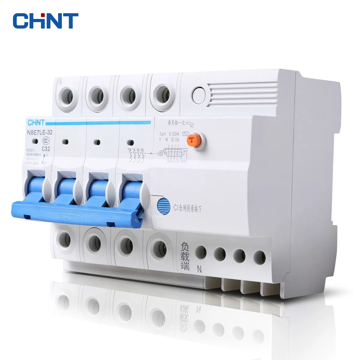 CHNT CHINT Автоматический выключатель защиты от утечки NBE7LE 4P 16A 20A 25A 32A 40A 63A с воздушным выключателем защиты от утечки
CHNT CHINT Автоматический выключатель защиты от утечки NBE7LE 4P 16A 20A 25A 32A 40A 63A с воздушным выключателем защиты от утечки