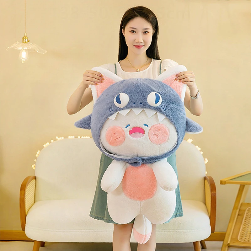 Kawaii Plush Shark Stuffed Doll Cuddly Toy for Kids Birthday Gift Cute Baby Plushie Soft Pillow for Girls
Kawaii Plush Shark Stuffed Doll Cuddly Toy for Kids Birthday Gift Cute Baby Plushie Soft Pillow for Girls