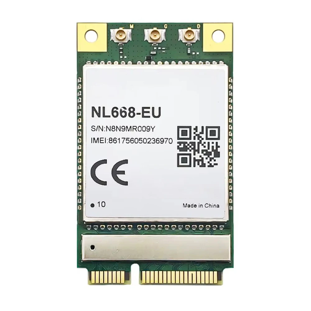 NL668-EU NL668-LA NL668-EAU NL668-AM MINI PCIE LTE Cat4 GNSS Module For Latin North America Europe APAC Australia
NL668-EU NL668-LA NL668-EAU NL668-AM MINI PCIE LTE Cat4 GNSS Module For Latin North America Europe APAC Australia
