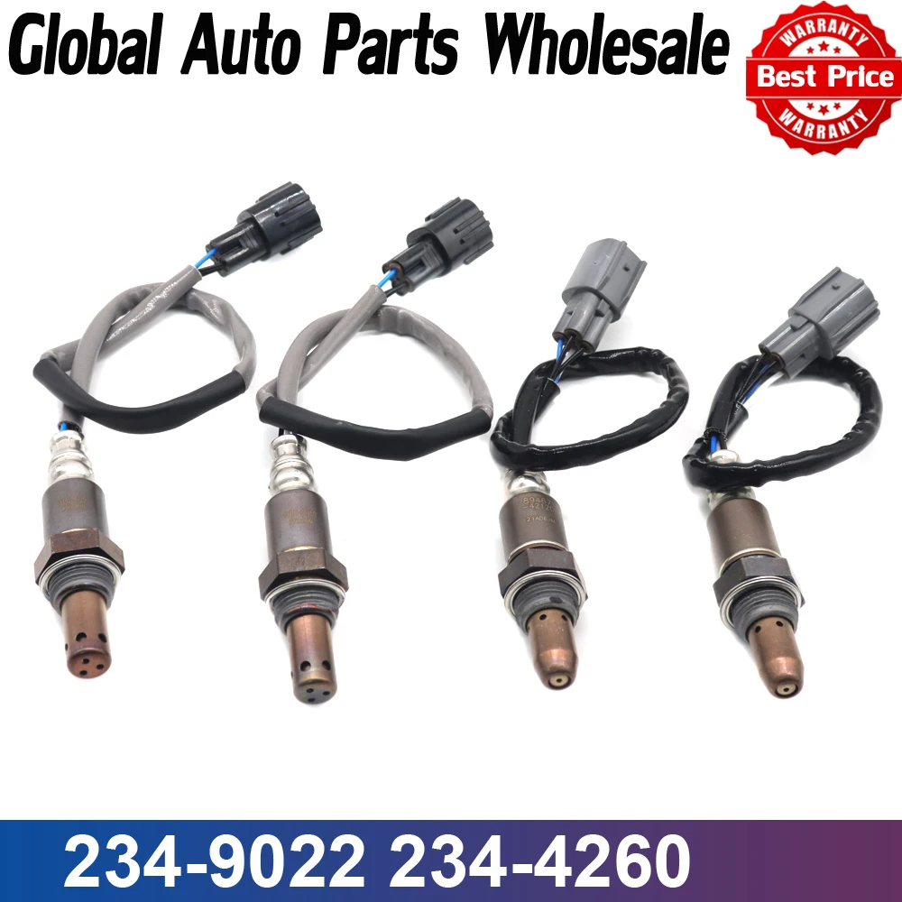 For Toyota Tacoma 2.7L L4 RWD Automatic trans Car Up&Downstream O2 Oxygen Sensor 234-9022 234-4260 4PCS
For Toyota Tacoma 2.7L L4 RWD Automatic trans Car Up&Downstream O2 Oxygen Sensor 234-9022 234-4260 4PCS
