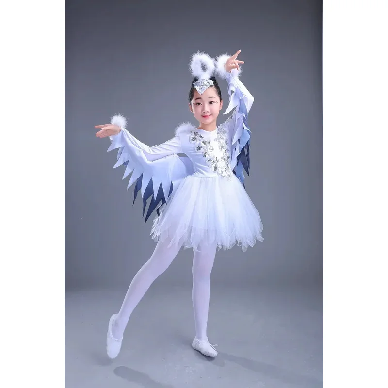 Animal Characters Halloween Birds Sparrows Magpie Performance clothing Children Modern Dance Costumes 5f 5ftu^
Animal Characters Halloween Birds Sparrows Magpie Performance clothing Children Modern Dance Costumes 5f 5ftu^