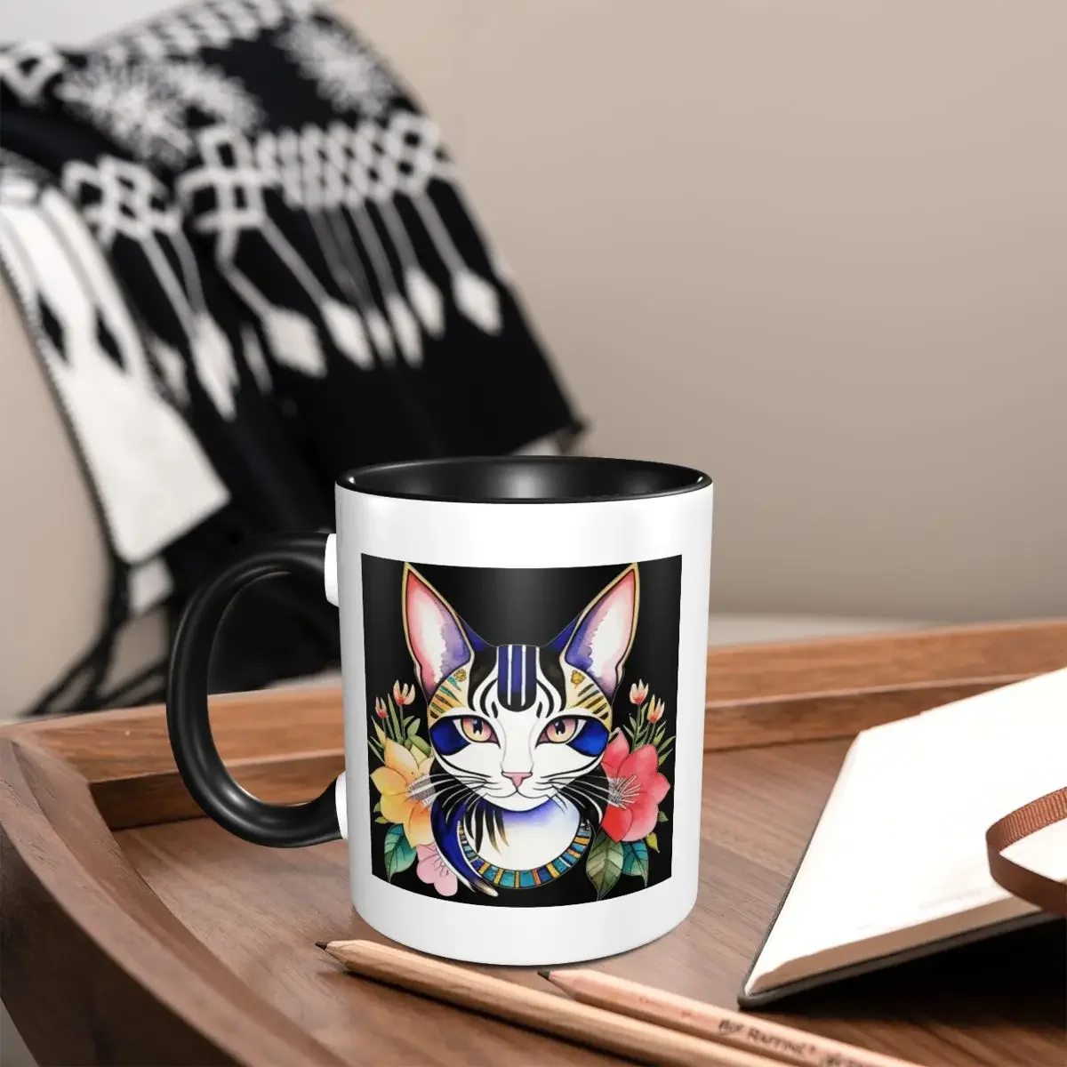 Egyptian Cat Mug Funny Ceramic Coffee Cups Tea Mugs Milk Cup Drinkware Gifts for Friends
Egyptian Cat Mug Funny Ceramic Coffee Cups Tea Mugs Milk Cup Drinkware Gifts for Friends