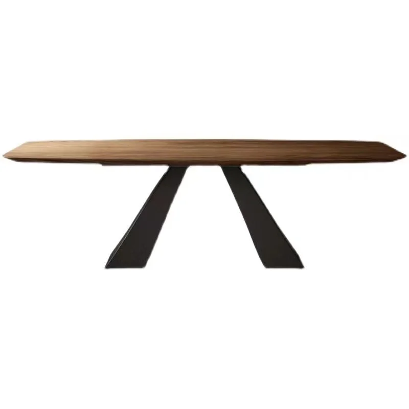 #European Small Apartment Large Apartment Designer Solid Wood Desktop Simple Restaurant Dining Table And Chair
#European Small Apartment Large Apartment Designer Solid Wood Desktop Simple Restaurant Dining Table And Chair