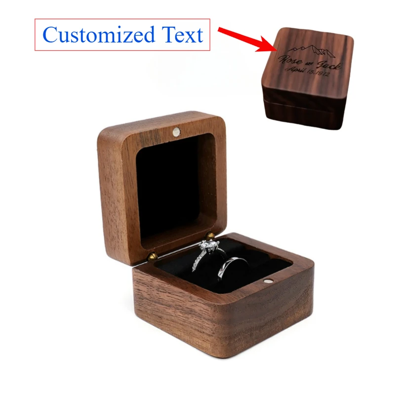 Personalized Optional Luxury Handcrafted Walnut Wood Jewelry Box for Rings Necklaces Earrings Makeup Organizer
Personalized Optional Luxury Handcrafted Walnut Wood Jewelry Box for Rings Necklaces Earrings Makeup Organizer