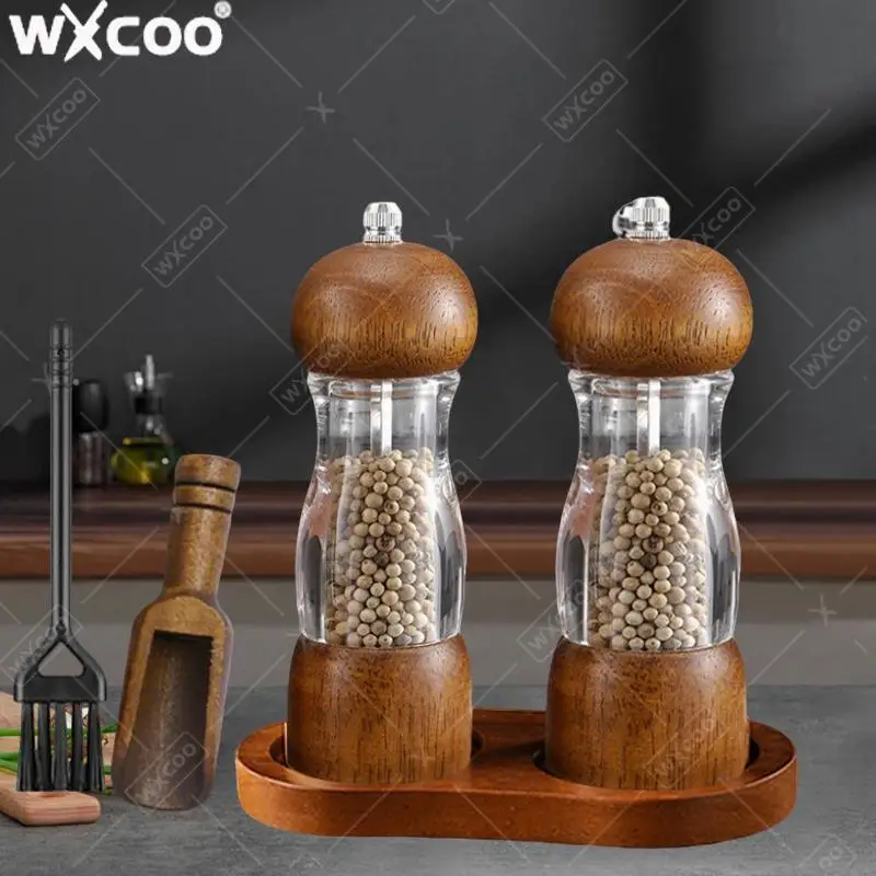 WXCOO 1 ~ 5 шт. набор мельниц для соли и перца, ручные шейкеры для соли и перца, регулируемая керамическая мельница для специй для кухни, барбекю 
WXCOO 1 ~ 5 шт. набор мельниц для соли и перца, ручные шейкеры для соли и перца, регулируемая керамическая мельница для специй для кухни, барбекю
