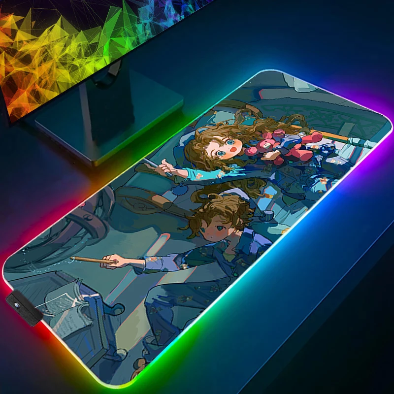 RGB Mouse Pad Anime Sexy Girl Gamers Large Computer Extended Game LED Mousepad 800x300 Desk Mat Keyboard Rubber Backlight Carpet
RGB Mouse Pad Anime Sexy Girl Gamers Large Computer Extended Game LED Mousepad 800x300 Desk Mat Keyboard Rubber Backlight Carpet