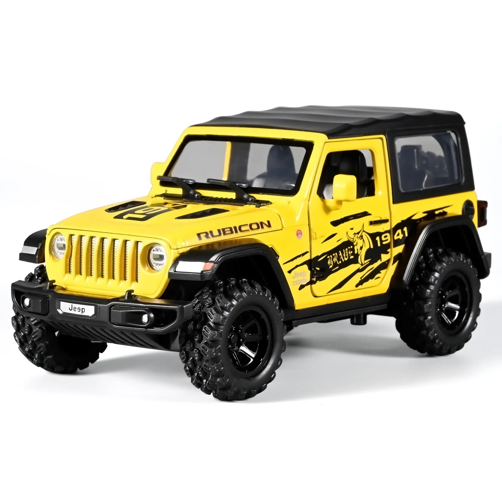Металлическая модель внедорожника Wrangler, масштаб 1:32, для детей и взрослых, с открывающимися дверями и подсветкой
Металлическая модель внедорожника Wrangler, масштаб 1:32, для детей и взрослых, с открывающимися дверями и подсветкой