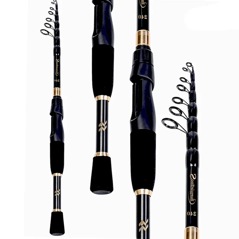 Sougayilang 1.8m 2.1m 2.4m Telescopic Fishing Rod Ultralight Spinning Rod Casting Fishing Rod Carbon Fiber Fishing Pole Pesca
Sougayilang 1.8m 2.1m 2.4m Telescopic Fishing Rod Ultralight Spinning Rod Casting Fishing Rod Carbon Fiber Fishing Pole Pesca