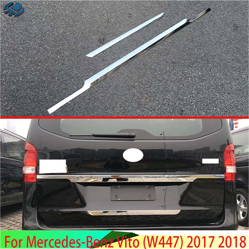 Для Mercedes-Benz Vito (W447) 2017 2018, автомобильные аксессуары, ABS хромированная накладка на заднюю дверь багажника, крышка багажника
Для Mercedes-Benz Vito (W447) 2017 2018, автомобильные аксессуары, ABS хромированная накладка на заднюю дверь багажника, крышка багажника