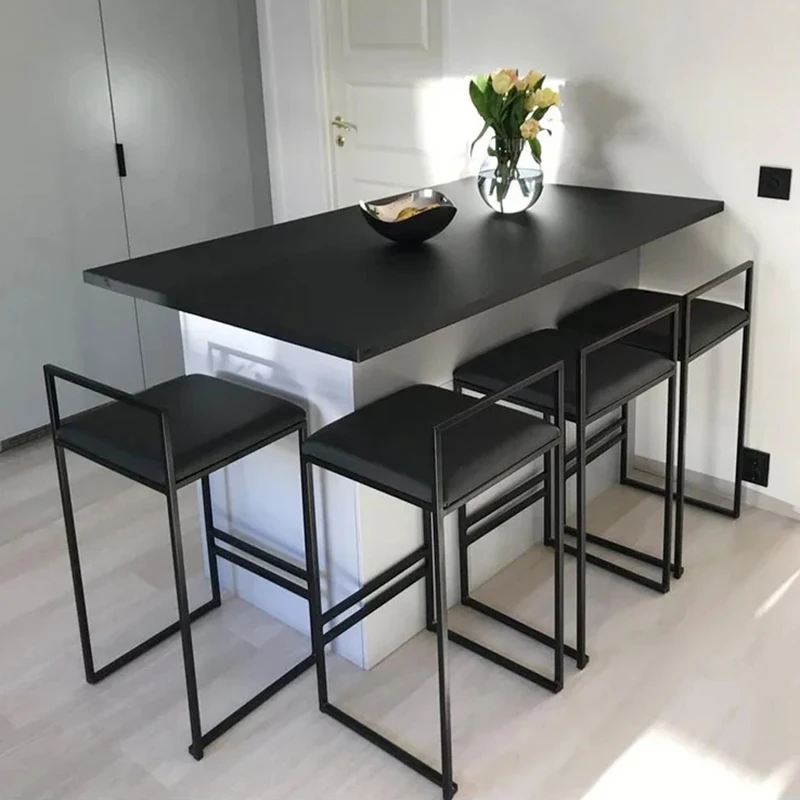 Square Dining Height Bar Chair Salon Mainstays Reception Desk Kitchen Island Bar Stool Minimalist Vanity Taburete Alto Furniture
Square Dining Height Bar Chair Salon Mainstays Reception Desk Kitchen Island Bar Stool Minimalist Vanity Taburete Alto Furniture