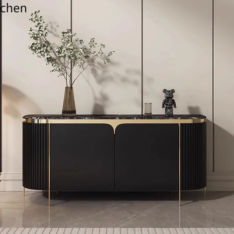 CP light luxury porch cabinet Nordic modern simple entry foyer cabinet Living room rock slab dining side cabinet
CP light luxury porch cabinet Nordic modern simple entry foyer cabinet Living room rock slab dining side cabinet