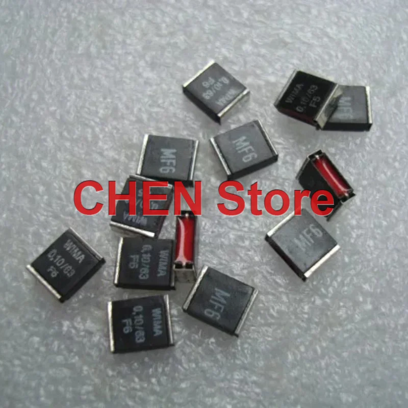 10PCS/lot original WIMA 63V 0.1UF 100NF P5mm 104 Audio coupling thin film capacitor 104/63V Free Shipping
10PCS/lot original WIMA 63V 0.1UF 100NF P5mm 104 Audio coupling thin film capacitor 104/63V Free Shipping