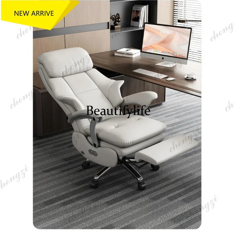 M178 Electric Executive Office Chair - Genuine Leather Reclining Desk Chair with Luxurious Design for Home Business Furniture
M178 Electric Executive Office Chair - Genuine Leather Reclining Desk Chair with Luxurious Design for Home Business Furniture