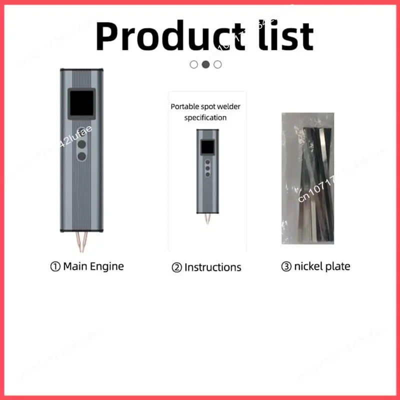 B52C DT66 11 Gears Battery Spot Welder Adjustable Mini Portable Handheld Digital Display Spot Welding Machine Automatic
B52C DT66 11 Gears Battery Spot Welder Adjustable Mini Portable Handheld Digital Display Spot Welding Machine Automatic