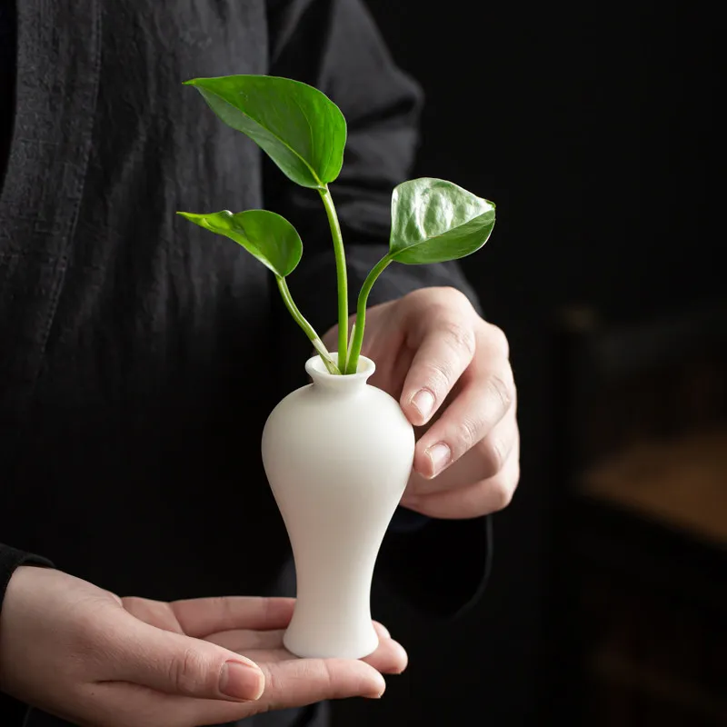 Белая фарфоровая ваза в стиле дзен с изображением Гуаньинь: декор для домашнего чайного столика, контейнер для цветочных композиций и подарок
Белая фарфоровая ваза в стиле дзен с изображением Гуаньинь: декор для домашнего чайного столика, контейнер для цветочных композиций и подарок