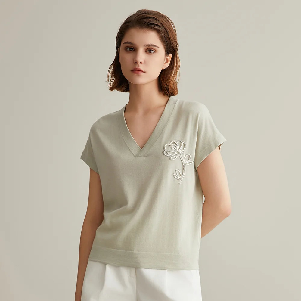 BC642 Luxury Women's Clothing Silk Woolen Ladies Clothes Merino Wool Jumper Sweaters For Woman
BC642 Luxury Women's Clothing Silk Woolen Ladies Clothes Merino Wool Jumper Sweaters For Woman