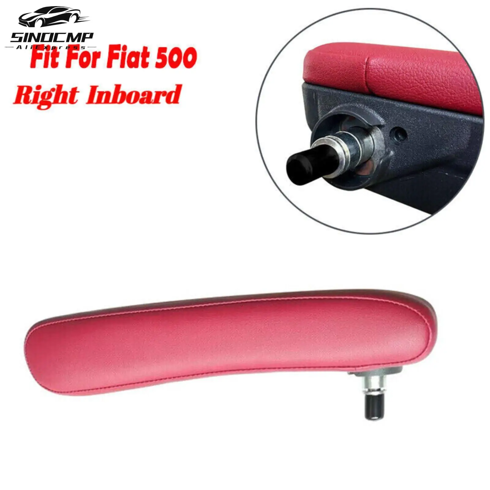 Seat Armrest Front Right Inboard Leather Front 6BV48KRLAA For 2016-2019 Fiat 500 Abarth Cabrio Lounge Car Seat Armrest Part
Seat Armrest Front Right Inboard Leather Front 6BV48KRLAA For 2016-2019 Fiat 500 Abarth Cabrio Lounge Car Seat Armrest Part
