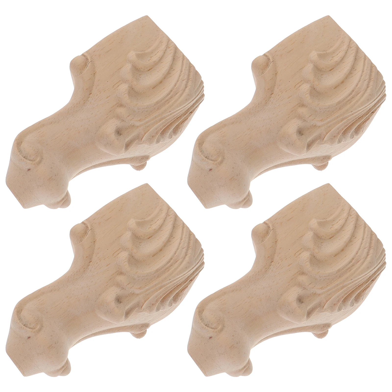 4 Pcs Solid Wood Furniture Legs Carving European Style Table Sofa Supporting Feet Wood Decorative
4 Pcs Solid Wood Furniture Legs Carving European Style Table Sofa Supporting Feet Wood Decorative