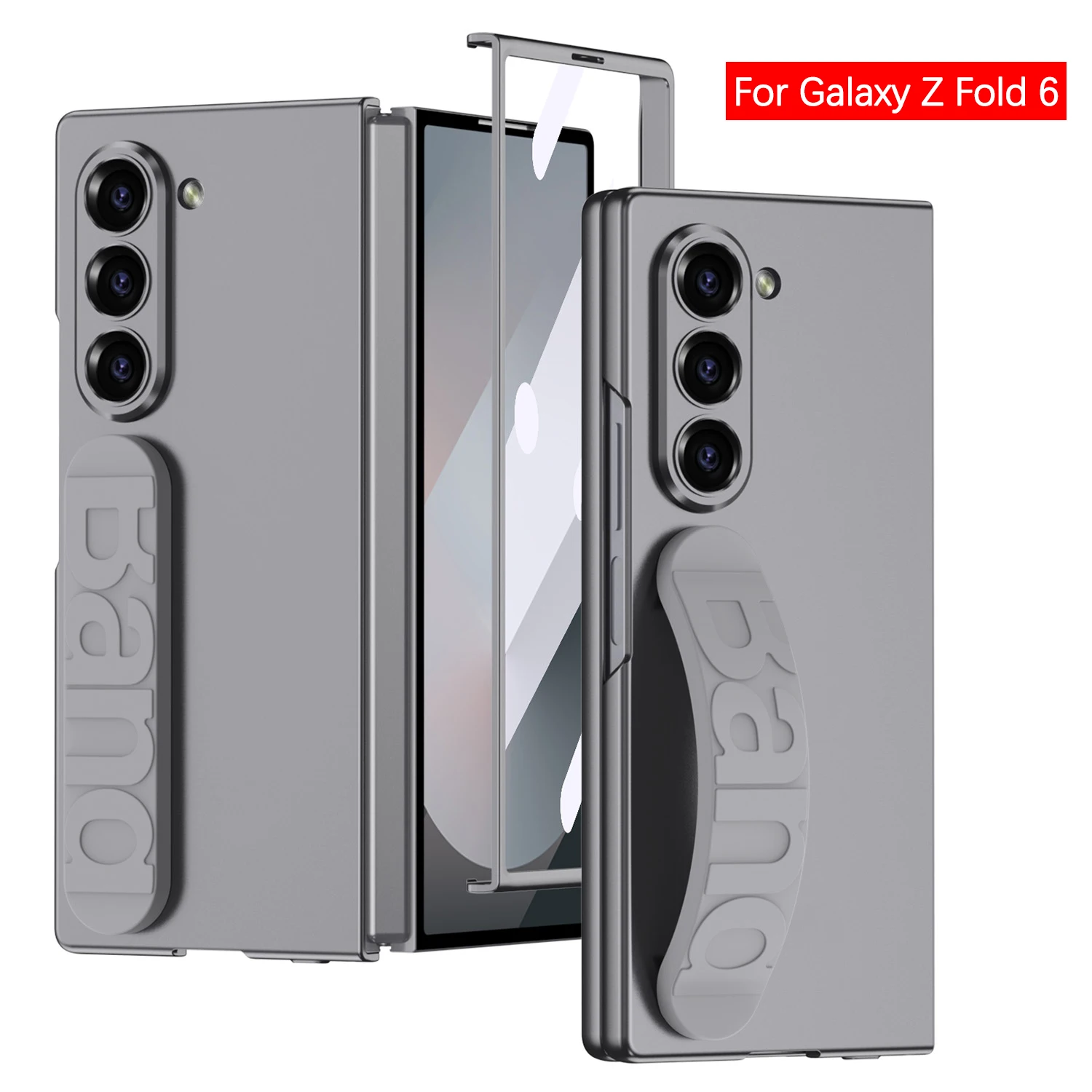 Luxury Skin Feel Silicone Wristband Case For Samsung Galaxy Z Fold 6 Shell Film Integrated Outer Screen Glass Shockproof Cover
Luxury Skin Feel Silicone Wristband Case For Samsung Galaxy Z Fold 6 Shell Film Integrated Outer Screen Glass Shockproof Cover
