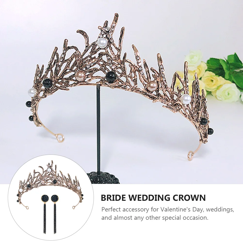 Pearl Tiara Bridal Crown Shiny Elegant Wedding Headdresses Alloy Headwear Bride Accessories HairCare Hairstyling
Pearl Tiara Bridal Crown Shiny Elegant Wedding Headdresses Alloy Headwear Bride Accessories HairCare Hairstyling