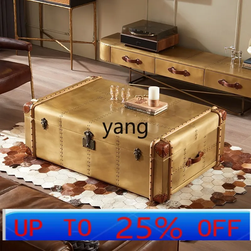 LH retro leather case coffee table light luxury copper box all handmade living room corner corner cabinet
LH retro leather case coffee table light luxury copper box all handmade living room corner corner cabinet