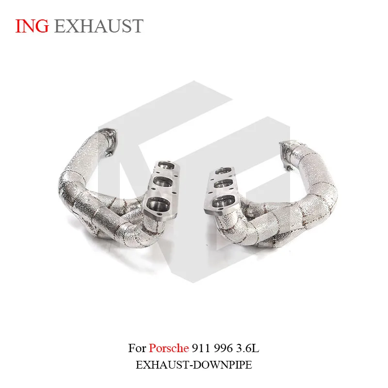 ING exhaust system stainless steel parts for Porsche 911 996 3.6L performance manifold without catalyst
ING exhaust system stainless steel parts for Porsche 911 996 3.6L performance manifold without catalyst