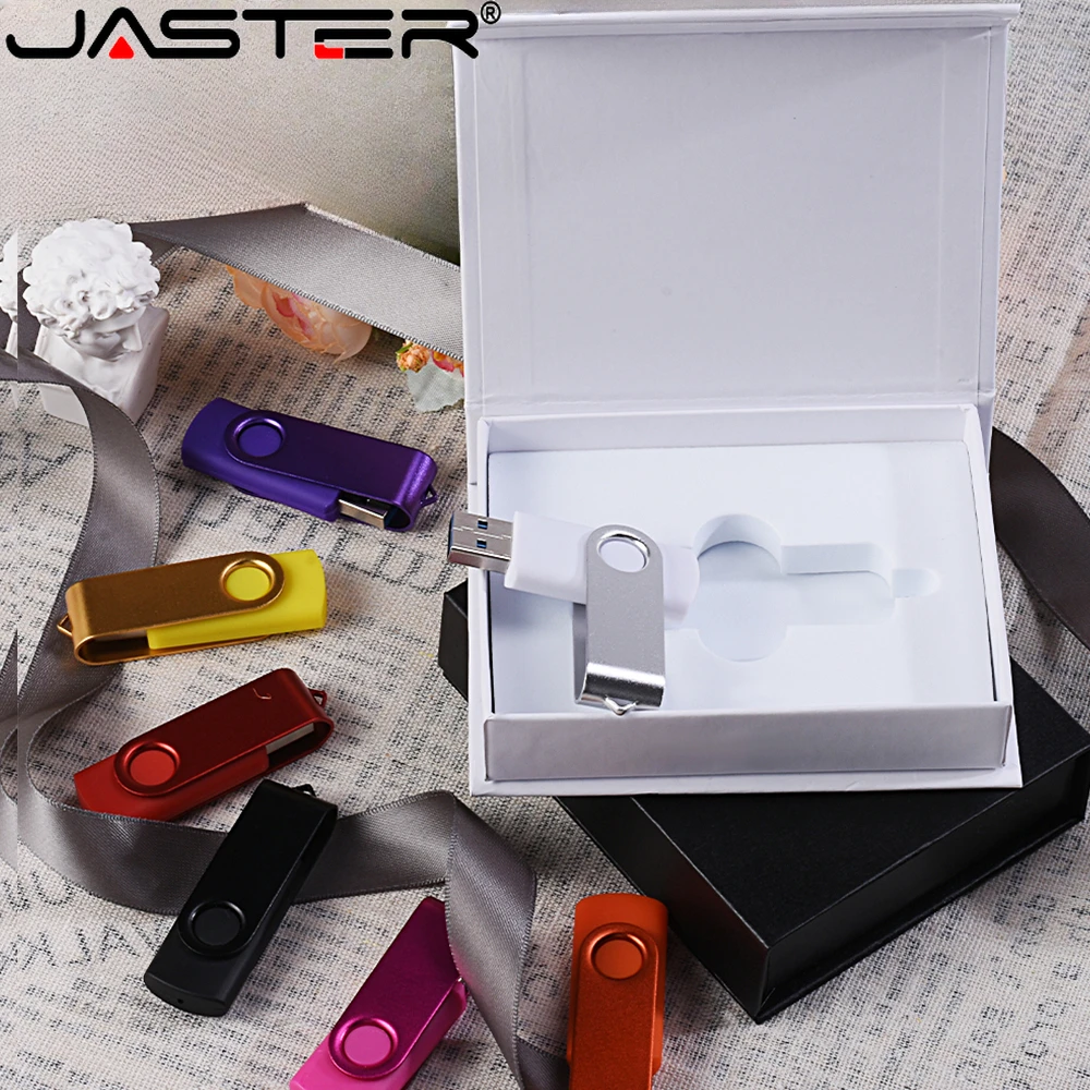 JASTER Новый флэш-накопитель USB 2.0, 64 ГБ, бесплатный индивидуальный логотип, многоцветный вращающийся OTG с коробкой-флеш-накопителем, 32 ГБ, флэш-накопитель, бизнес-подарок
JASTER Новый флэш-накопитель USB 2.0, 64 ГБ, бесплатный индивидуальный логотип, многоцветный вращающийся OTG с коробкой-флеш-накопителем, 32 ГБ, флэш-накопитель, бизнес-подарок