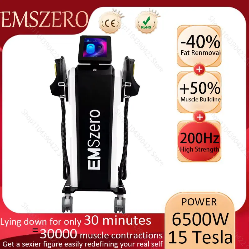 Weight loss machine EMS 6500W 15 Tesla fat burning RF electromagnetic muscle exercise machine portable EMSZERO
Weight loss machine EMS 6500W 15 Tesla fat burning RF electromagnetic muscle exercise machine portable EMSZERO