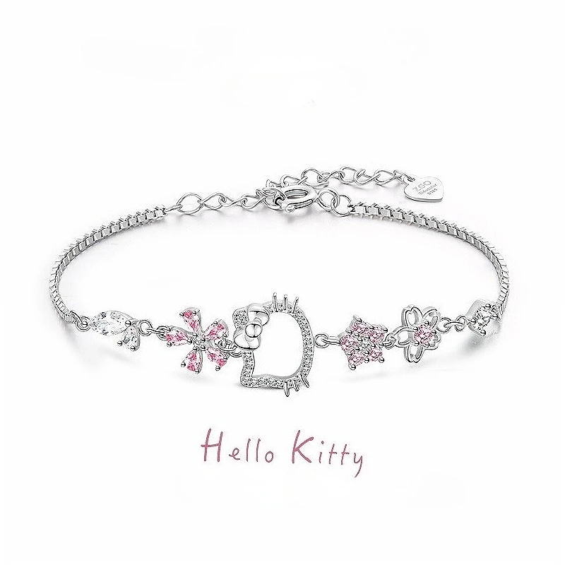 Genuine Sanrio Bracelet Hello Kitty 2026 Trend Sterling Silver Jewelry Accessory Kawaii Birthday Present For Girls Best Friend
Genuine Sanrio Bracelet Hello Kitty 2026 Trend Sterling Silver Jewelry Accessory Kawaii Birthday Present For Girls Best Friend