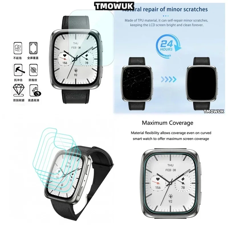 Защитная пленка для часов Amazfit Active 2 Square Active2, предотвращающая царапины
Защитная пленка для часов Amazfit Active 2 Square Active2, предотвращающая царапины