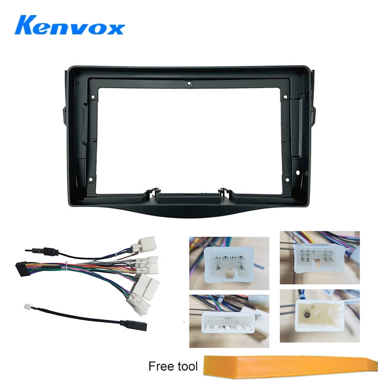 Автомобильный радиоприемник для Toyota RAV4 RAV 4 2007 2008 2011, 9-дюймовый 2 Din, установка приборной панели, комплект отделки панели, провод, кабель питания
Автомобильный радиоприемник для Toyota RAV4 RAV 4 2007 2008 2011, 9-дюймовый 2 Din, установка приборной панели, комплект отделки панели, провод, кабель питания