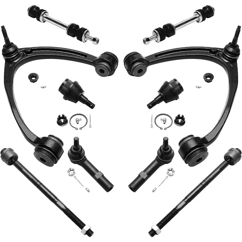 Detroit Axle - Front End 10pc Suspension Kit for GMC Silverado Sierra Yukon XL Suburban 1500 Avalanche Tahoe Escalade
Detroit Axle - Front End 10pc Suspension Kit for GMC Silverado Sierra Yukon XL Suburban 1500 Avalanche Tahoe Escalade