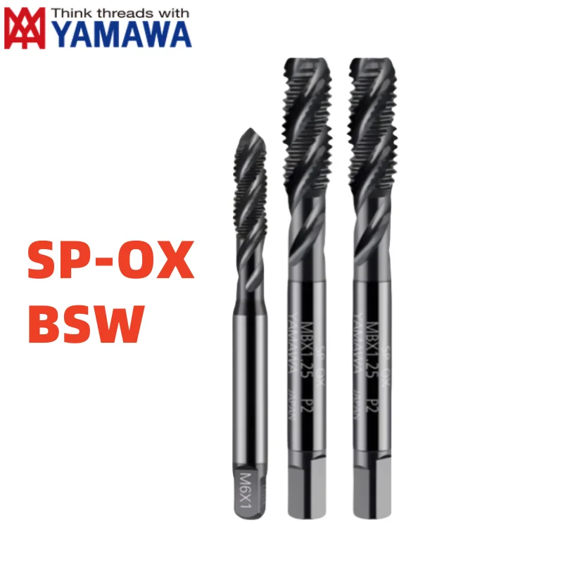 1PCS YAMAWA SP-OX HSSE British Spiral Fluted Tap With Oxidization BSW1/8 5/32 3/16 7/32 1/4 5/16 3/8 7/16 1/2 5/8 Thread Taps
1PCS YAMAWA SP-OX HSSE British Spiral Fluted Tap With Oxidization BSW1/8 5/32 3/16 7/32 1/4 5/16 3/8 7/16 1/2 5/8 Thread Taps