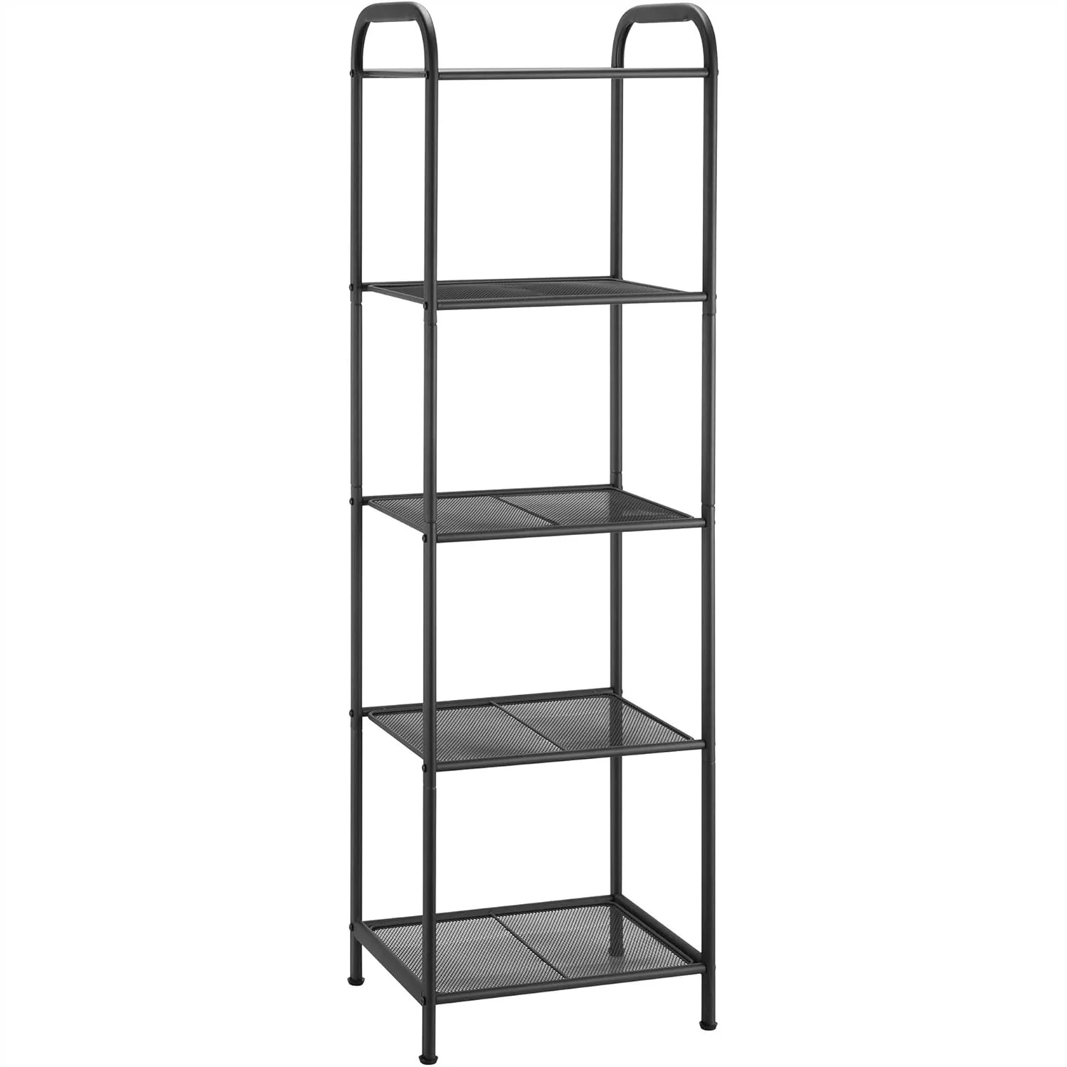 Industrial 5-Tier Plant Stand with Shelf, Adjustable Height Storage Rack for Kitchen, Bathroom, Living Room, Balcony - Charcoal
Industrial 5-Tier Plant Stand with Shelf, Adjustable Height Storage Rack for Kitchen, Bathroom, Living Room, Balcony - Charcoal
