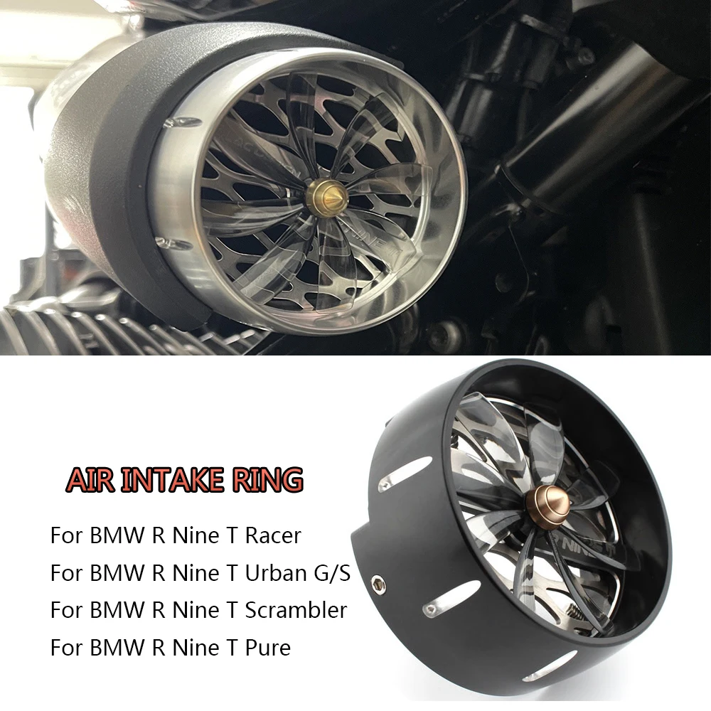 For BMW R Nine T Racer-Pure-Scrambler-Urban G/S-2014 Motorcycle Accessories Black Gold Silver Air Intake Cover Aluminum
For BMW R Nine T Racer-Pure-Scrambler-Urban G/S-2014 Motorcycle Accessories Black Gold Silver Air Intake Cover Aluminum