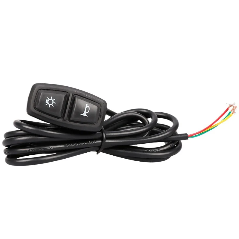 Electric vehicle headlight horn two-in-one switch motorcycle DK226 dual-function combination switch accessories 
Electric vehicle headlight horn two-in-one switch motorcycle DK226 dual-function combination switch accessories