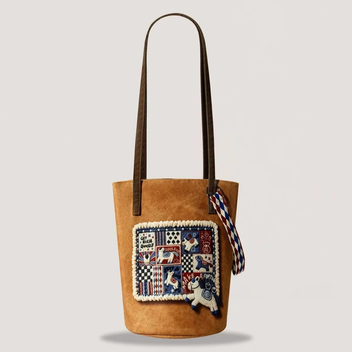 Autumn Winter Knitted PU Bucket Crossbody Bag Women's High Capacity Canvas Casual Single Shoulder Bag Street Trend Magnetic B...
Autumn Winter Knitted PU Bucket Crossbody Bag Women's High Capacity Canvas Casual Single Shoulder Bag Street Trend Magnetic B...