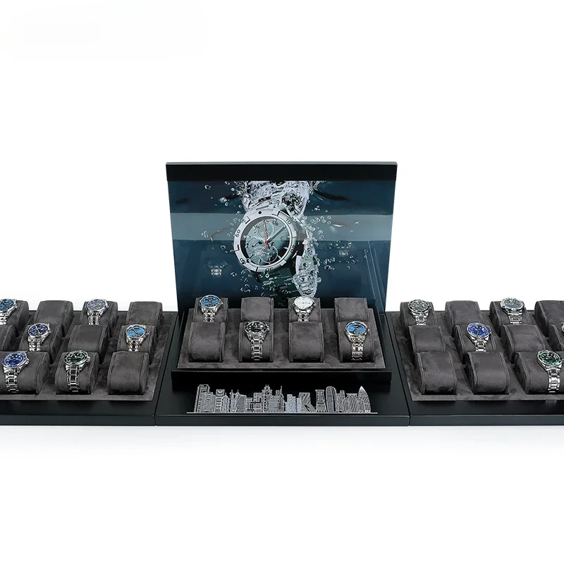 Watch display props counter watch stand showcase counter display props high-end baked paint watch display props
Watch display props counter watch stand showcase counter display props high-end baked paint watch display props