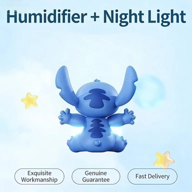 Disney humidifier with night light, 150ml cute cartoon desk humidifier, quiet spray diffuser in bedroom and office, perfect gift
Disney humidifier with night light, 150ml cute cartoon desk humidifier, quiet spray diffuser in bedroom and office, perfect gift