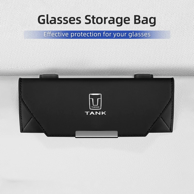Car Leather Sunglasses Glasses Holder Glasses Case Box Organizer Accessories For Great Wall GWM Tank 300 City 300 Border 400 500
Car Leather Sunglasses Glasses Holder Glasses Case Box Organizer Accessories For Great Wall GWM Tank 300 City 300 Border 400 500