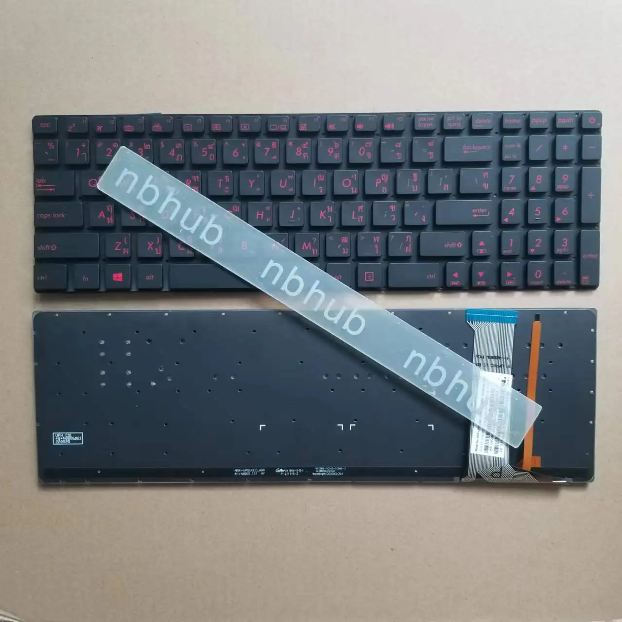 Новая тайская клавиатура для ноутбука Asus N551 N551j N551jb N551jk серии TI с розовой подсветкой NSK-UPPBQ03 9Z.N8BBQ
Новая тайская клавиатура для ноутбука Asus N551 N551j N551jb N551jk серии TI с розовой подсветкой NSK-UPPBQ03 9Z.N8BBQ