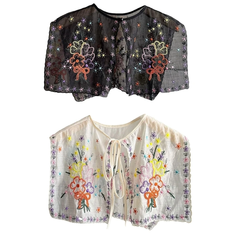 Lace Floral Girls Collar Accessiory with Embroidery Rose Flower Ancient Art DXAA
Lace Floral Girls Collar Accessiory with Embroidery Rose Flower Ancient Art DXAA