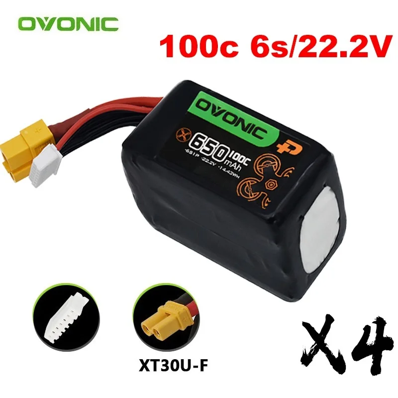 NEW 4Pcs 6S 22.2V Lipo Battery 650mAh 100C For RC Helicopter Quadcopter FPV Racing Drone Parts 6S Rechargeable BATTERY
NEW 4Pcs 6S 22.2V Lipo Battery 650mAh 100C For RC Helicopter Quadcopter FPV Racing Drone Parts 6S Rechargeable BATTERY