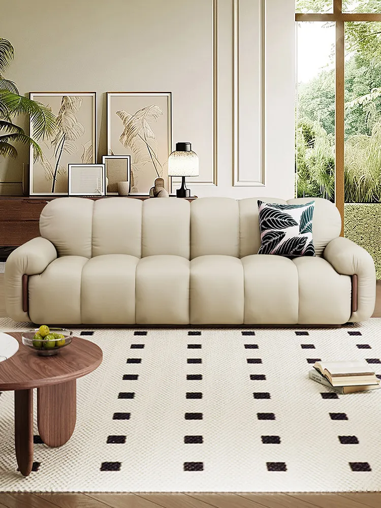 HYS minimalist piano key genuine leather sofa - top grain cowhide
HYS minimalist piano key genuine leather sofa - top grain cowhide