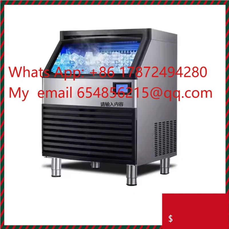 Commercial Energy-Saving Ice Maker 100kg/Day 110V Cube Ice Machine 500kg Storage Capacity
Commercial Energy-Saving Ice Maker 100kg/Day 110V Cube Ice Machine 500kg Storage Capacity