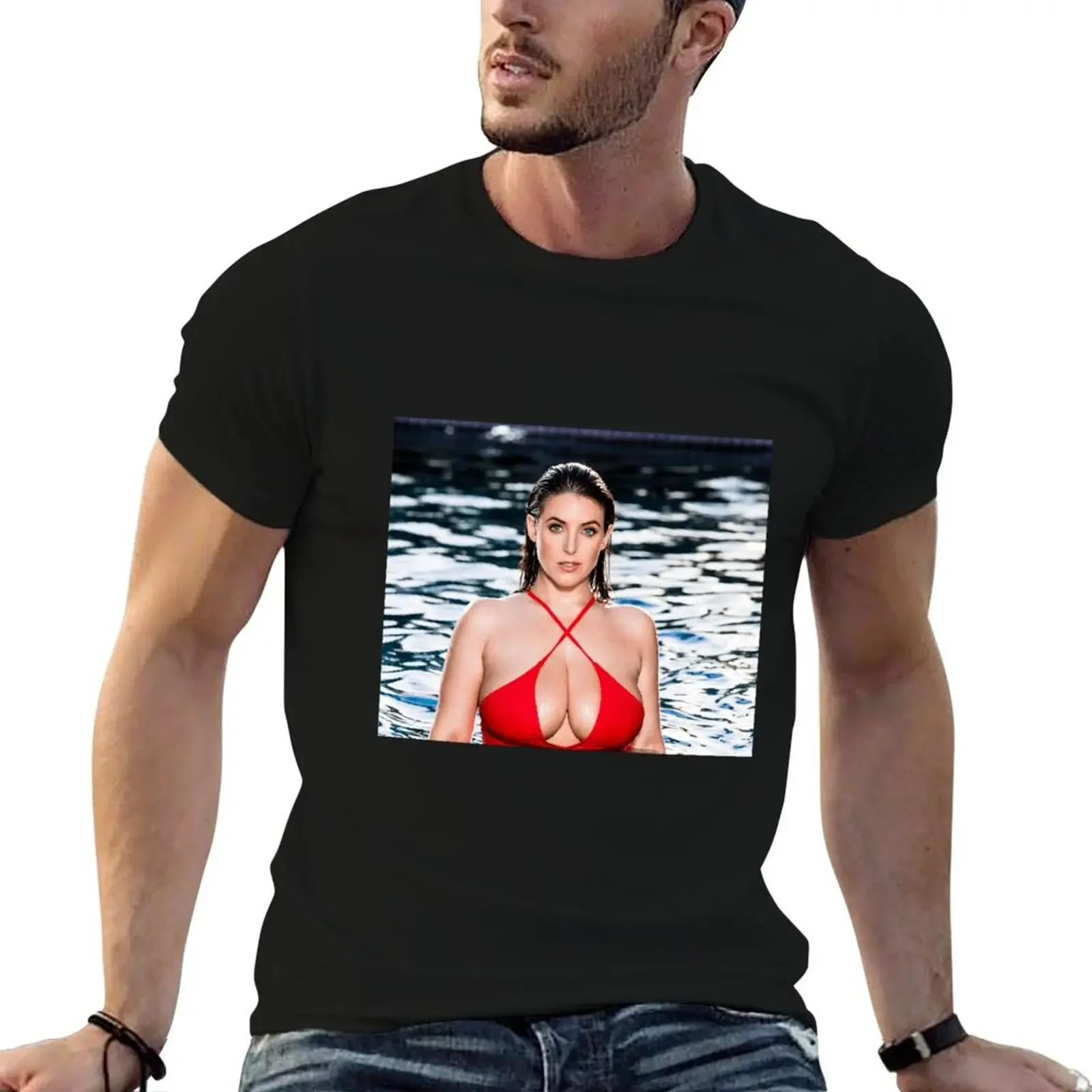 Angela White T-Shirt hippie clothes Personalized t-shirt sweat mens graphic t-shirts anime
Angela White T-Shirt hippie clothes Personalized t-shirt sweat mens graphic t-shirts anime