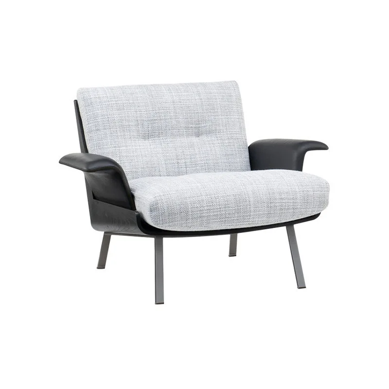 Italian minimalist solid wood leisure chair, single chair designer living room office chair
Italian minimalist solid wood leisure chair, single chair designer living room office chair